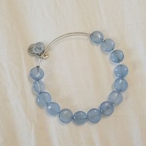 Blue Alex and Ani bracelet!